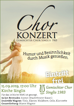 Chorkonzert Singlis